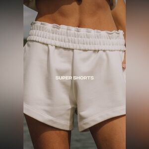 Daily Drills Super Shorts - White NWT